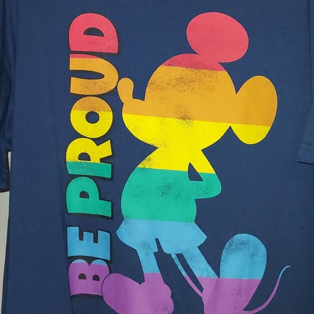 Disney mickey mouse pride proud t shirt - Picture 2 of 5